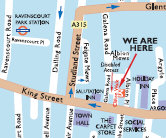 location map